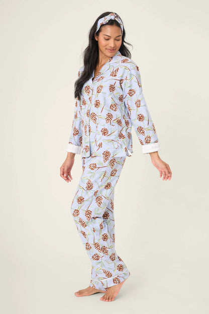 PJ Salvage Feelin' Pine Flannel Pajama Set