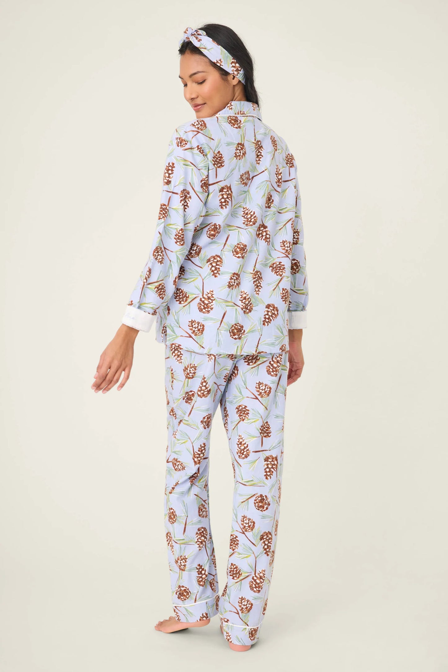 PJ Salvage Feelin' Pine Flannel Pajama Set