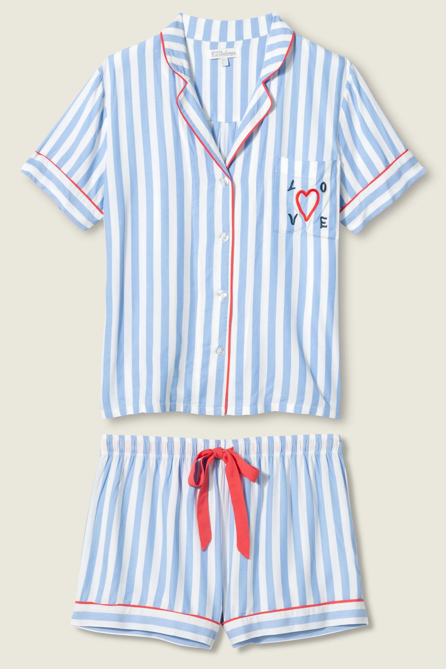 PJ Salvage Lady Luck Short Pajama Set