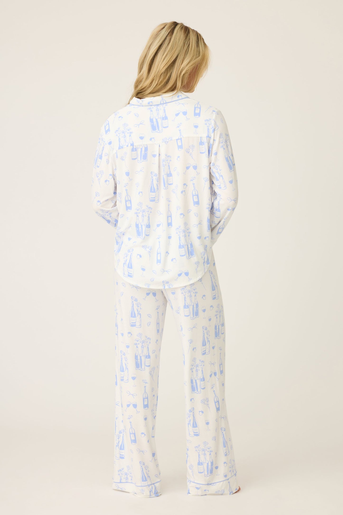 PJ Salvage Parisian Dreams Whimsical Print PJ Set