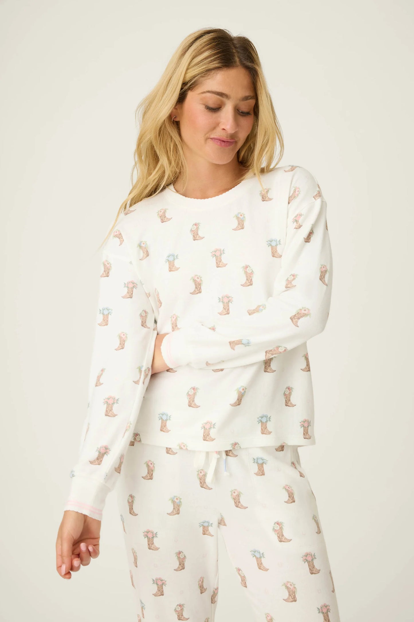 PJ Salvage Western Blooms Pajama Set