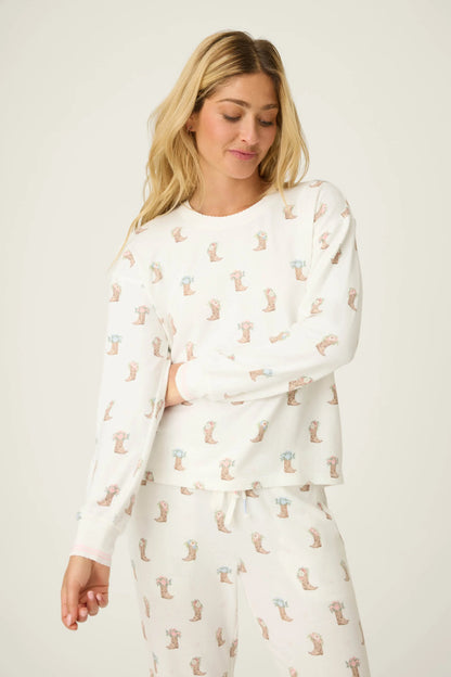 PJ Salvage Western Blooms Pajama Set