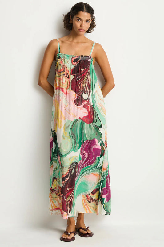 Sea Level Abyss Maxi Bandeau Dress