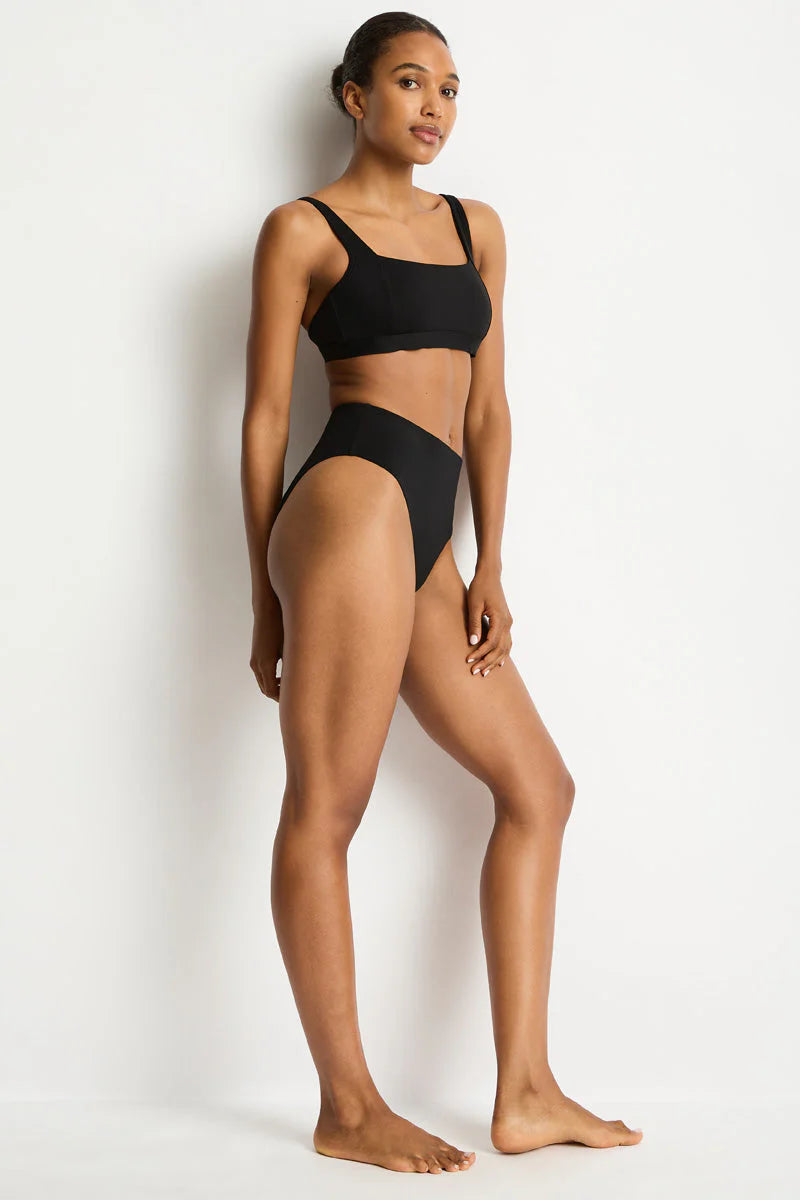 Sea Level Essentials High Waist Retro Bikini Bottom