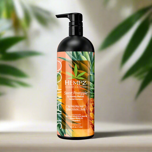 Hempz Sweet Pineapple & Honey Melon Herbal Shampoo 33.8 oz.