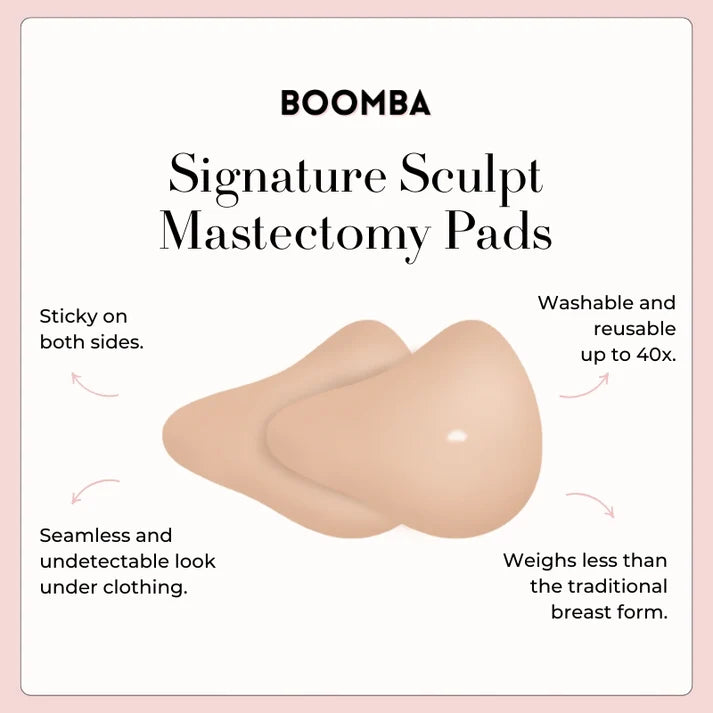 BOOMBA Signature Sculpt Masectomy Pads