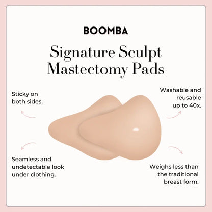 BOOMBA Signature Sculpt Masectomy Pads