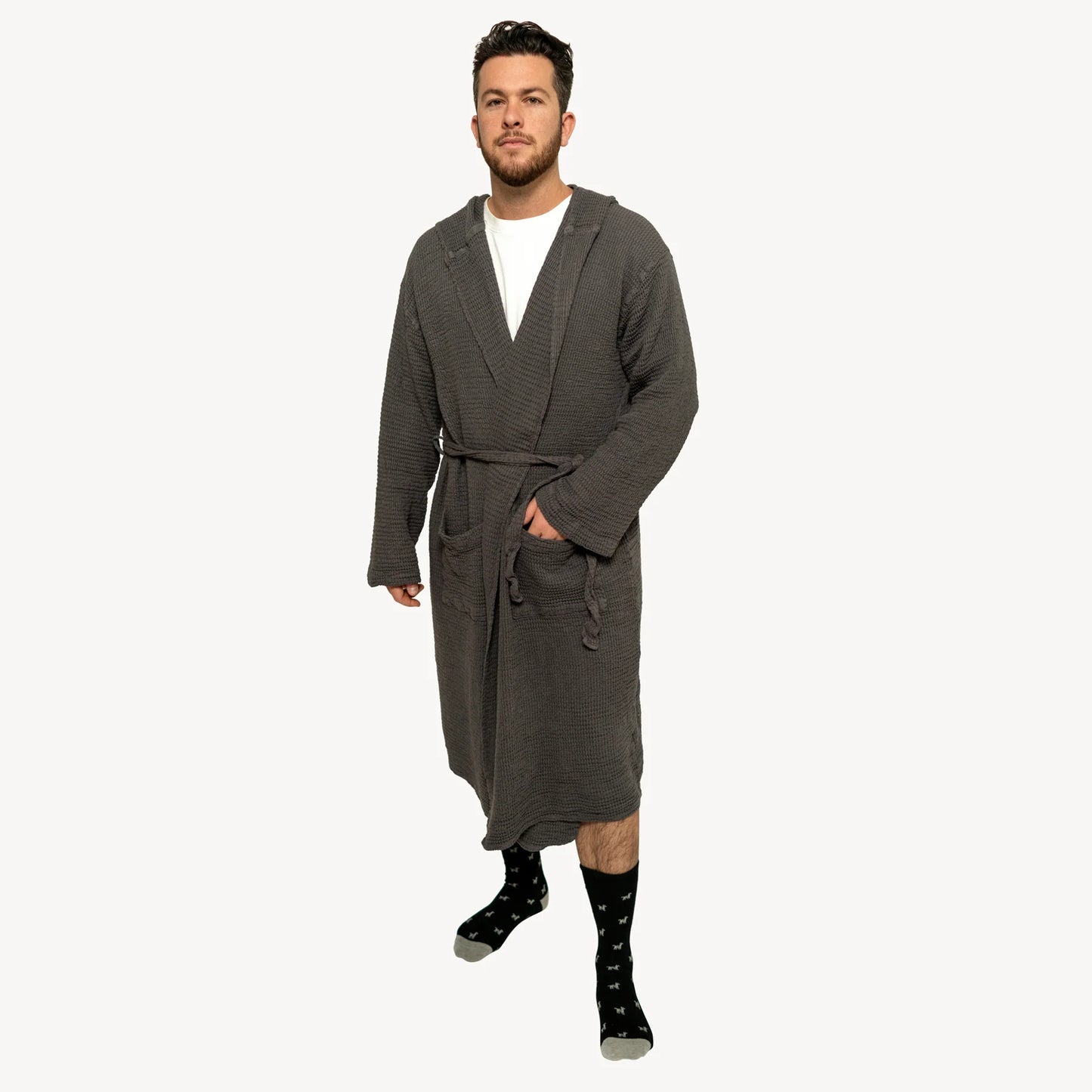 Pokoloko Wave Bamboo Unisex Robe