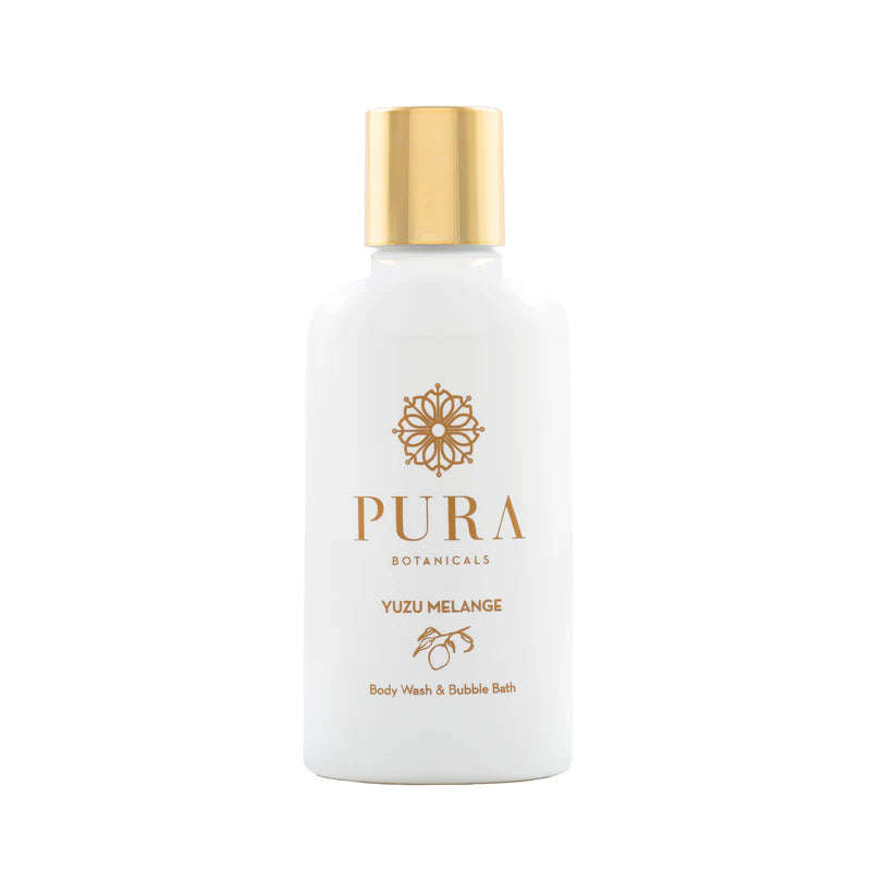 PURA BOTANICALS Yuzu Melange Body Wash and Bubble Bath