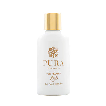 PURA BOTANICALS Yuzu Melange Body Wash and Bubble Bath