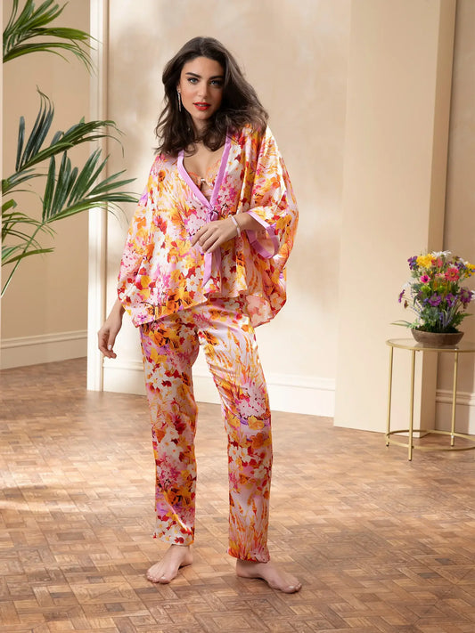 Lise Charmel Jardins de Lumiere Silk Lounge Set