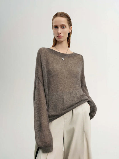 Meilleur Moment Cashmere Silk Pull Over Sweater