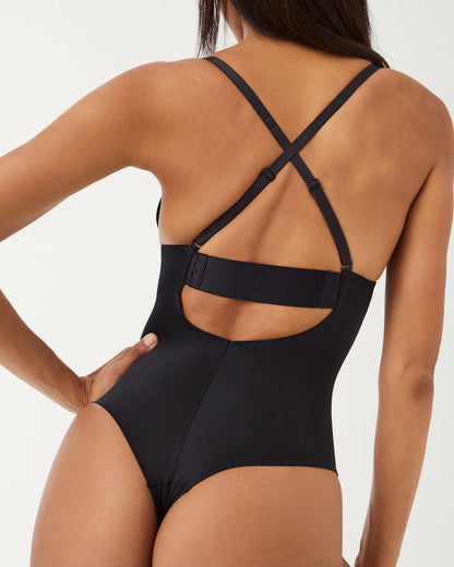 Spanx Suit Your Fancy Plunge Low-Back Thong Bodysuit