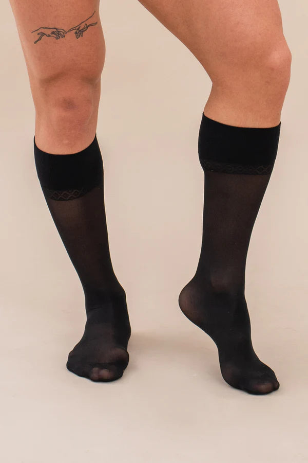 threads Knee-High Light Compression Socks