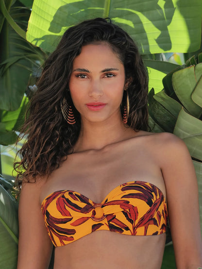 Antigel La Melanesia Bandeau Bikini Top