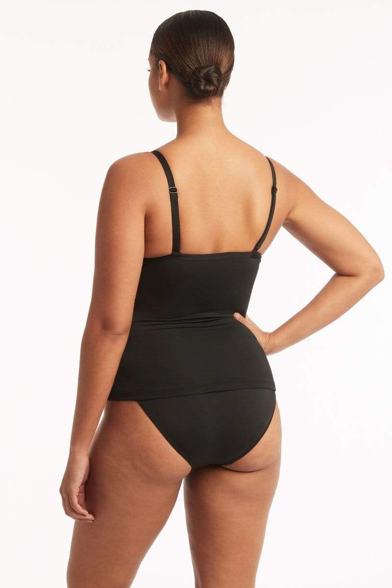 Sea Level Eco Essentials Twist Front DD/E Tankini
