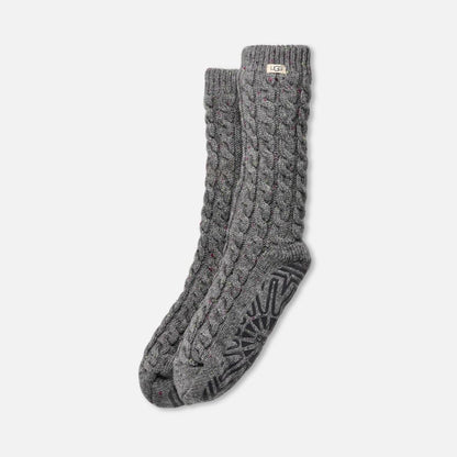 UGG Elowyn Cable Knit Fleece Lined Socks