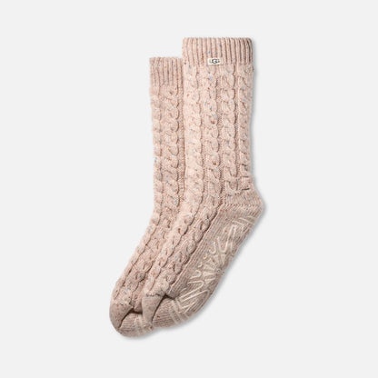 UGG Elowyn Cable Knit Fleece Lined Socks