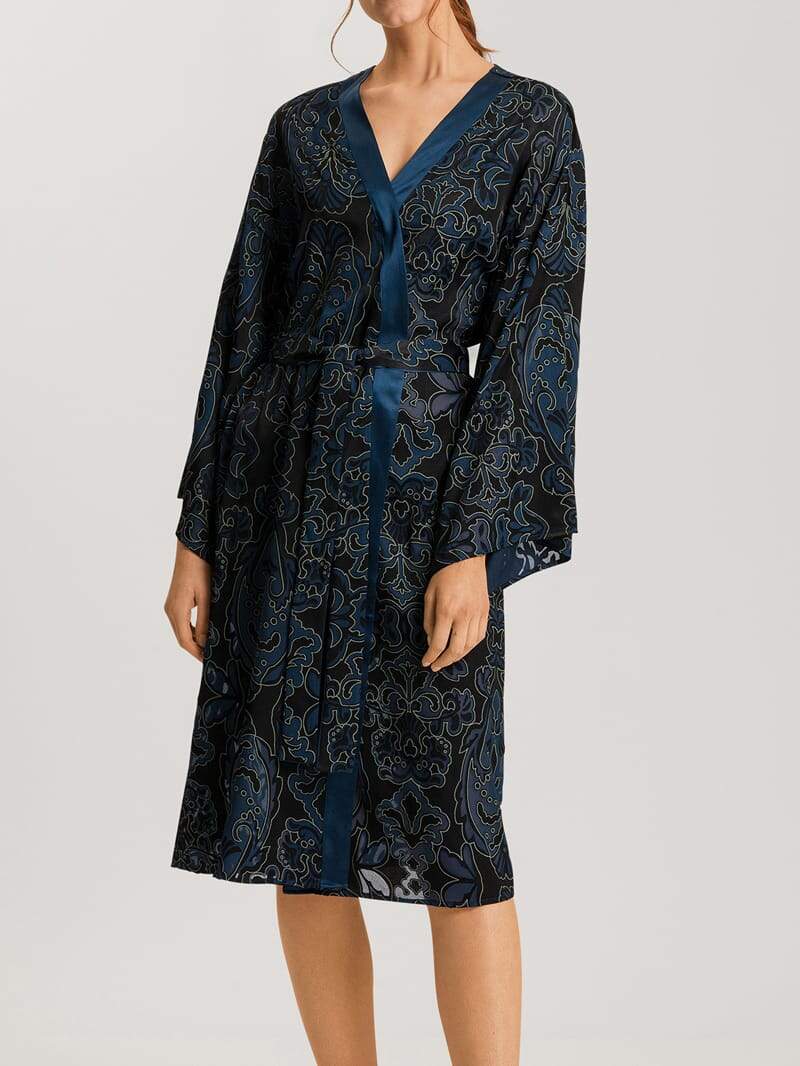 Hanro Marlene Sheer Damask Kimono