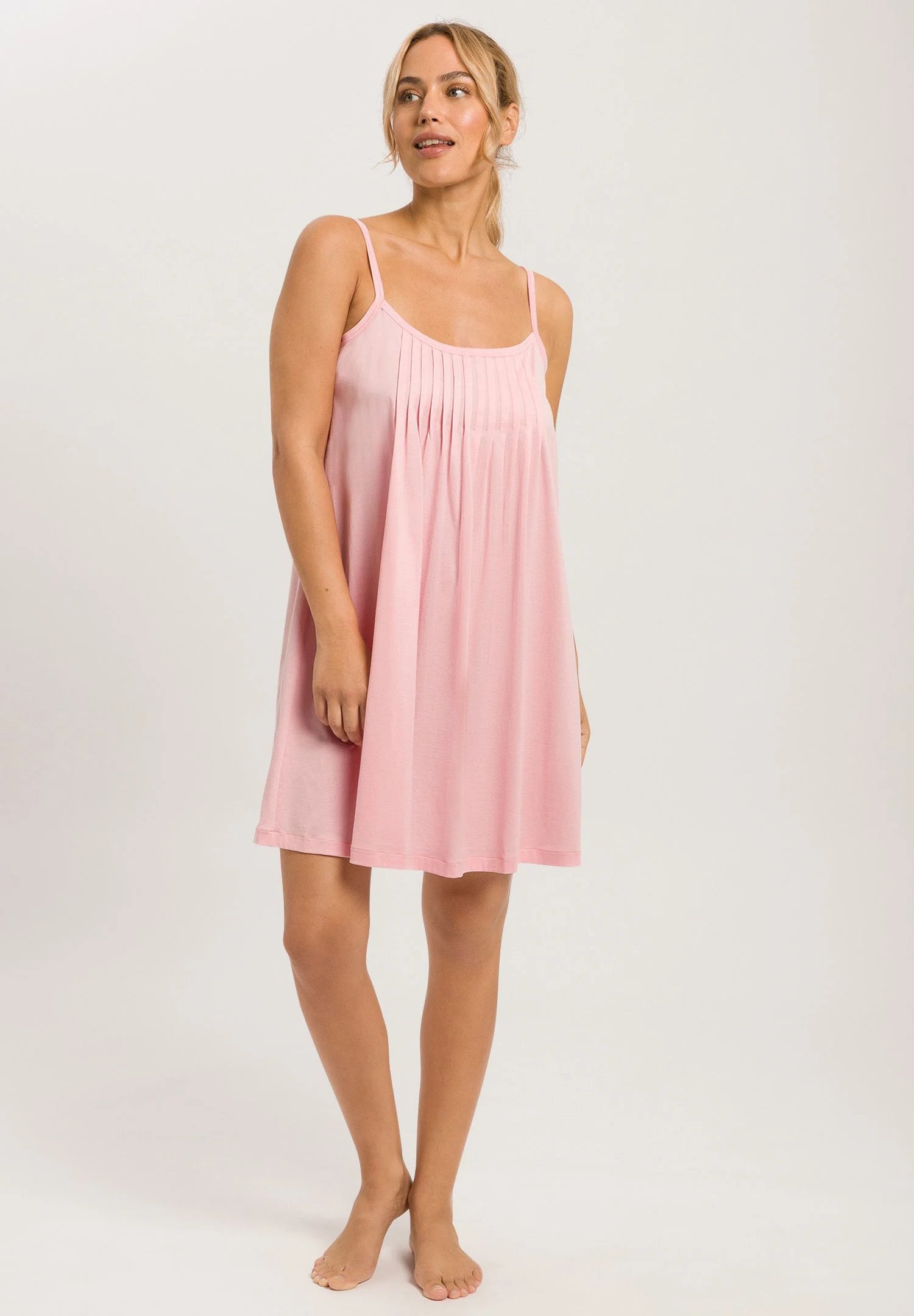 Hanro Juliet Babydoll Cotton Nightgown Esprit De La Femme Lingerie