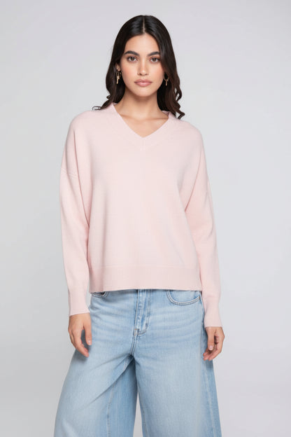 Oscalito Pure Carded Wool V Neck Pullover