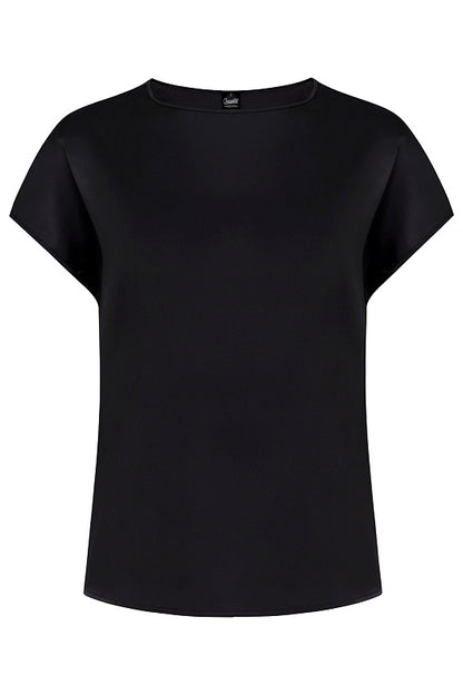 Oscalito Modal Silk Short Sleeve Top