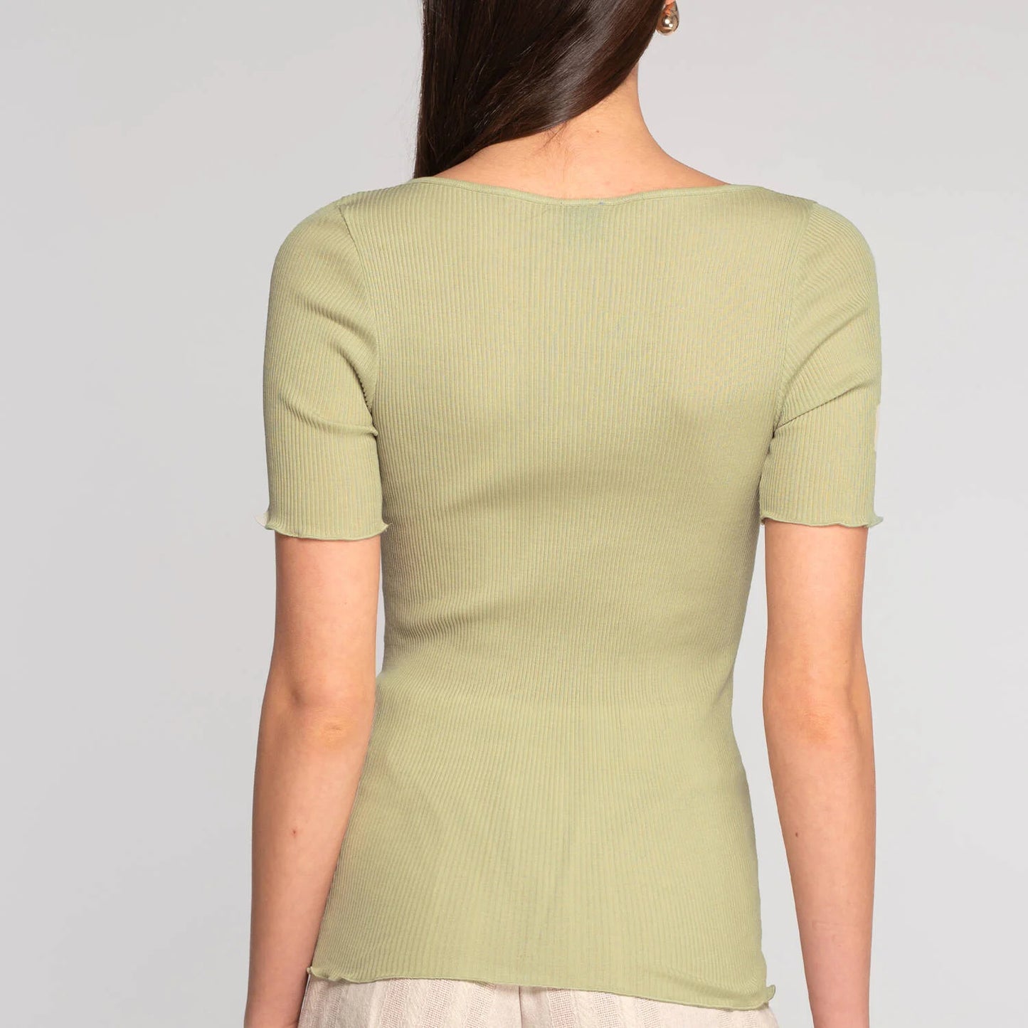 Oscalito Adige Lisle Thread Cotton T-shirt
