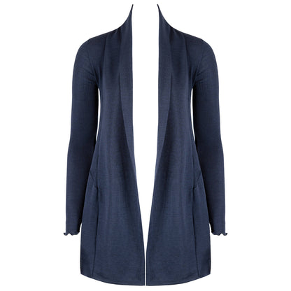 Oscalito Roma Wool And Silk Long Cardigan