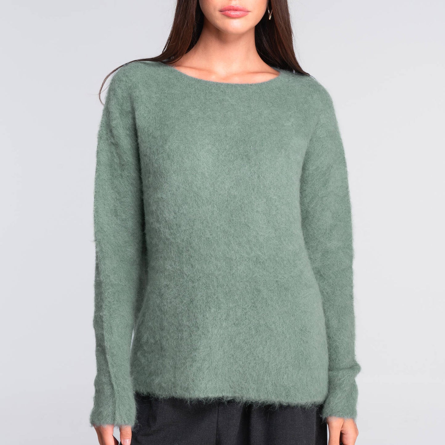 Oscalito Roundneck Alpaca Wool Sweater