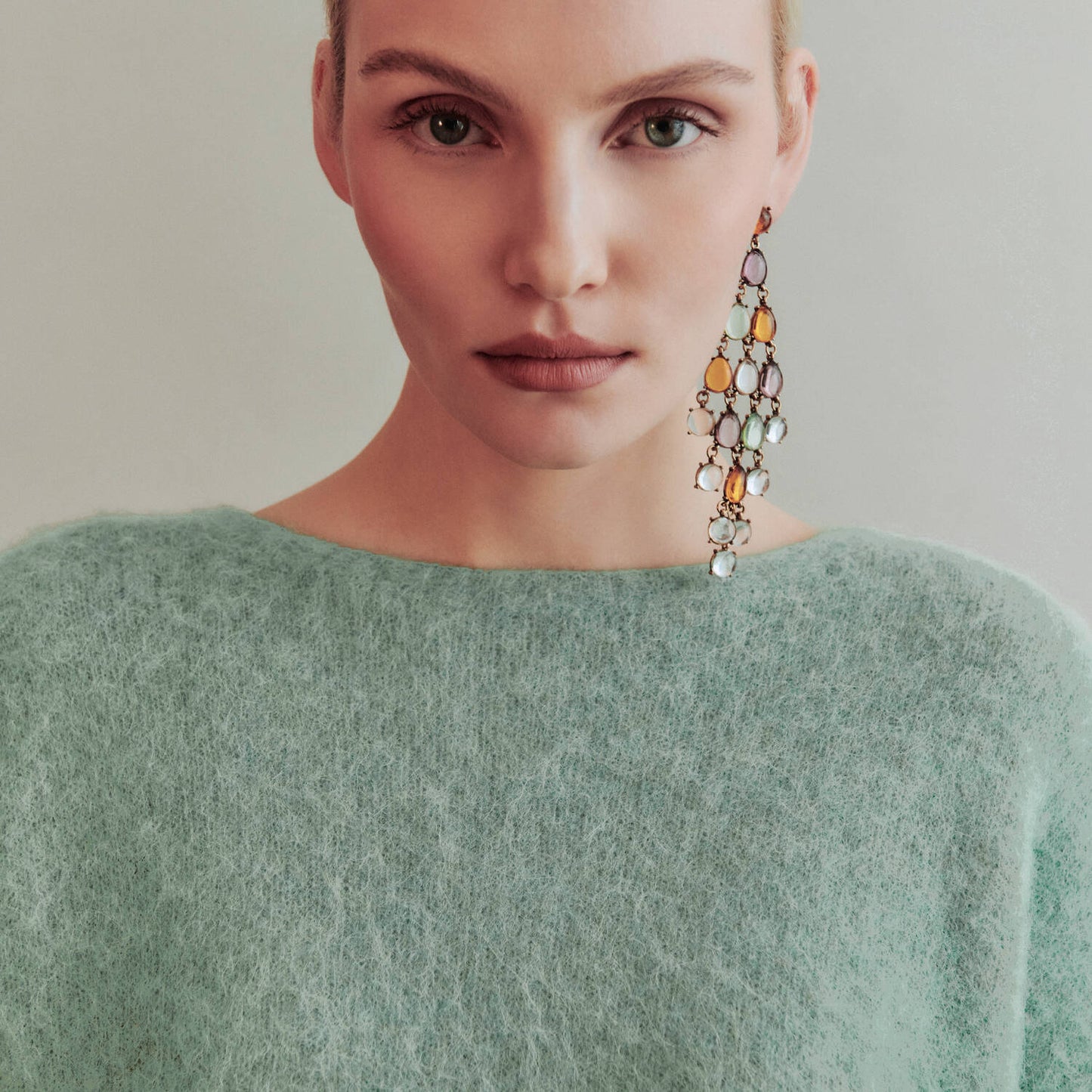 Oscalito Roundneck Alpaca Wool Sweater