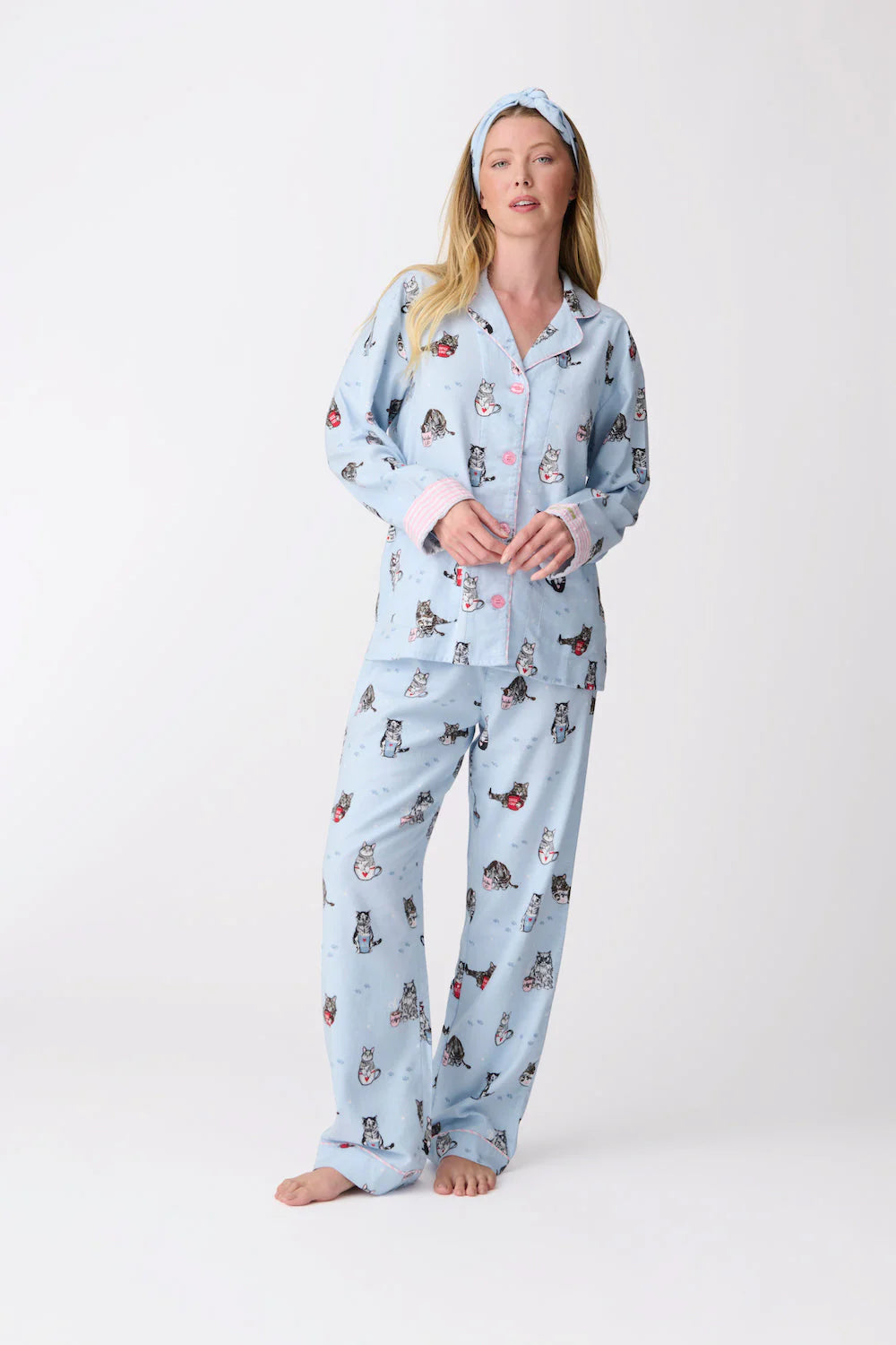 PJ Salvage Flannel PJ Set