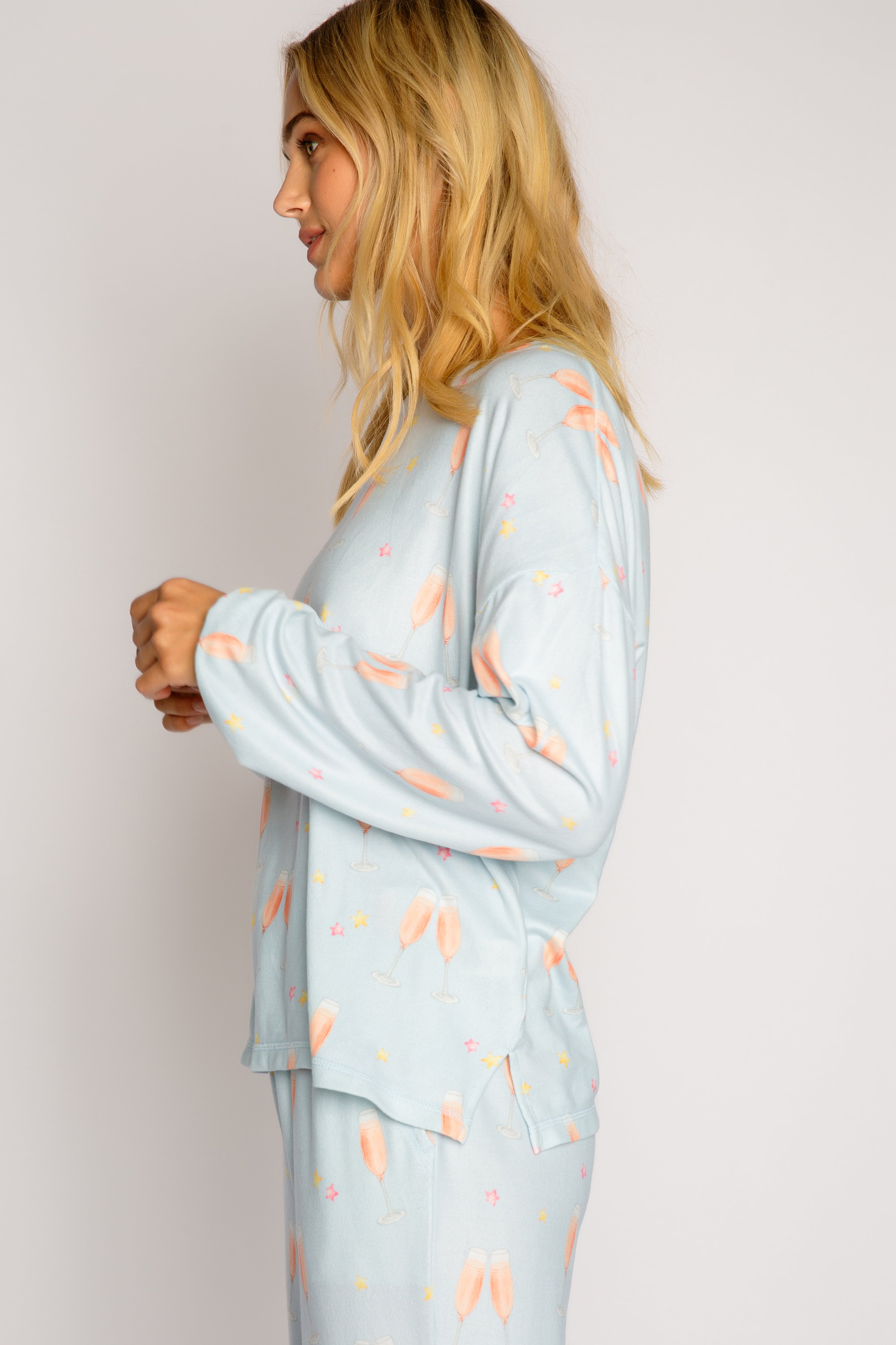 PJ Salvage You Had Me at Rosé Pajama Set