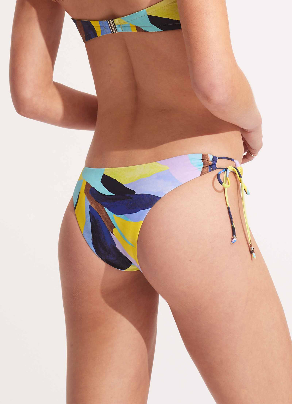 Seafolly Tropfest Loop Tie Side Bikini Bottom