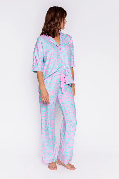 PJ Salvage Leopard Dreams Pajama Set