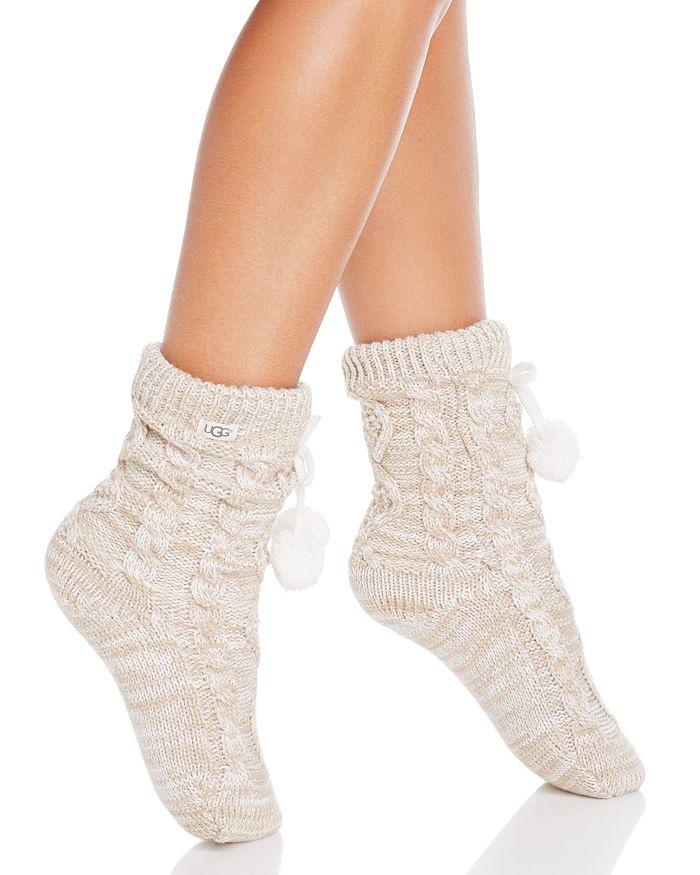 UGG Pom Pom Fleece Socks