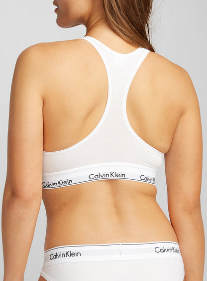 Calvin Klein Logo Racer Back Bralette