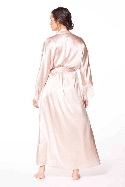 Christine Sugar Silk Long Robe