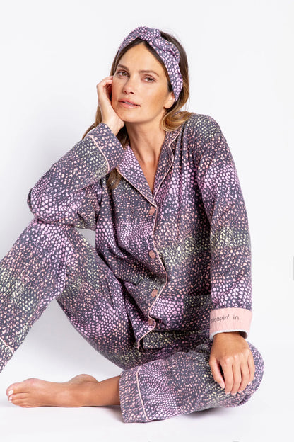 PJ Salvage Flannel Pajama Set