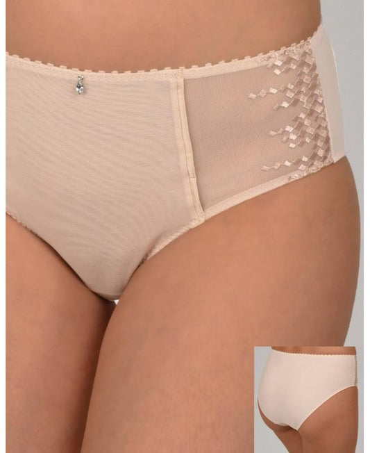 The White Briefs - Paeony women's mid cut panties x 2