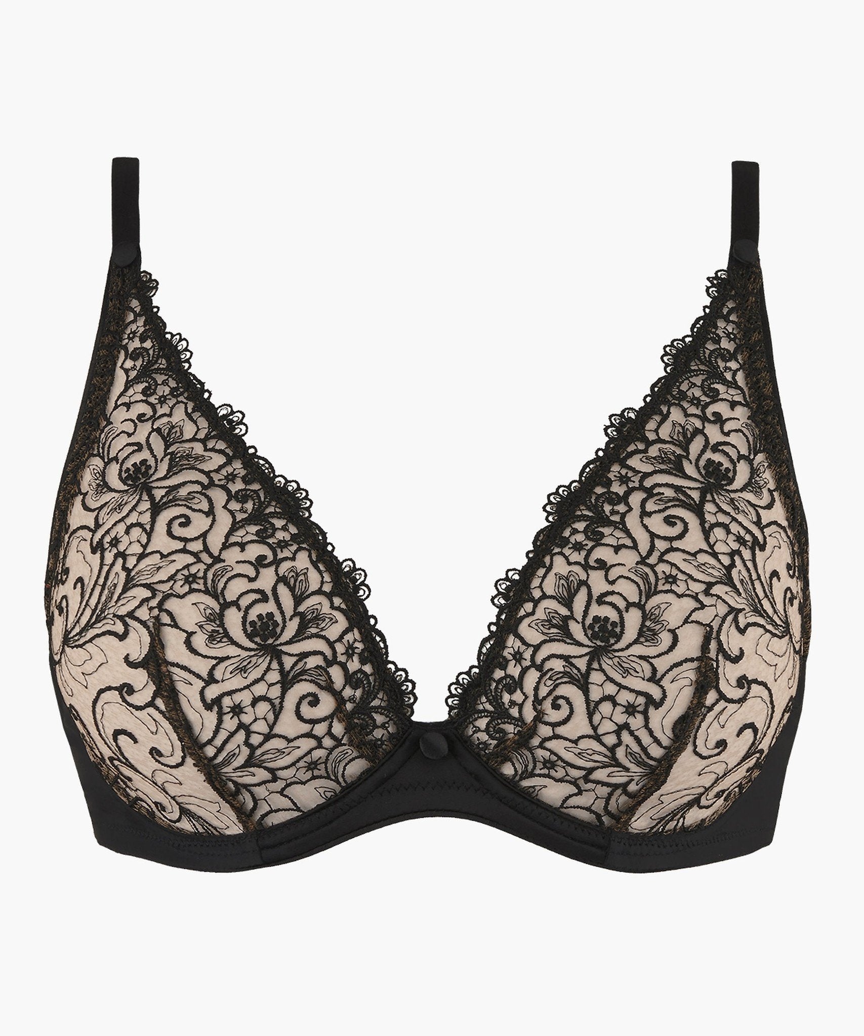 Aubade x Karl Lagerfeld Miss Karl Plunge Bra Esprit De La Femme